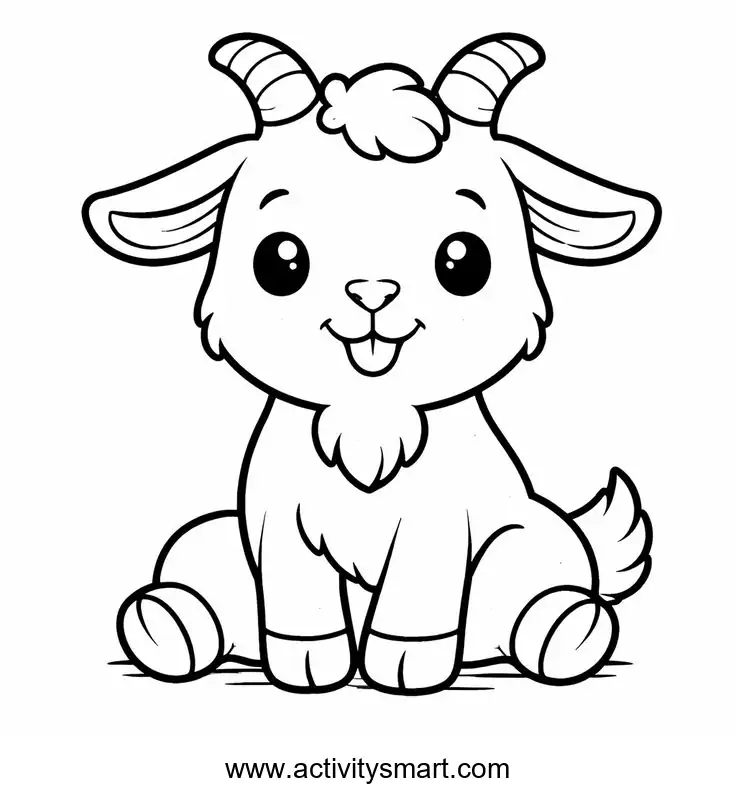 Free Printable Jungle Animals Coloring Page for Kids