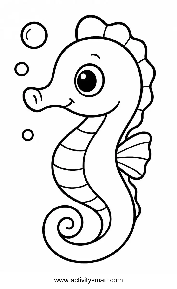 Trucks and Diggers coloring page for preschool and kindergarten kids