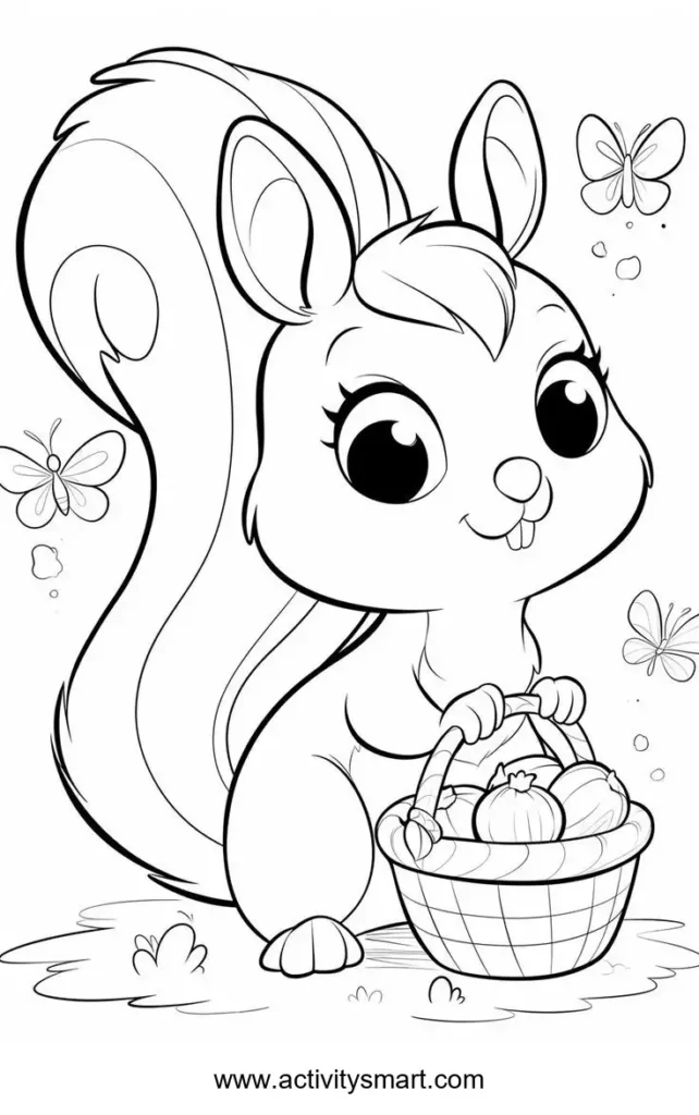 Free Printable Friendly Monsters Coloring Page for Kids
