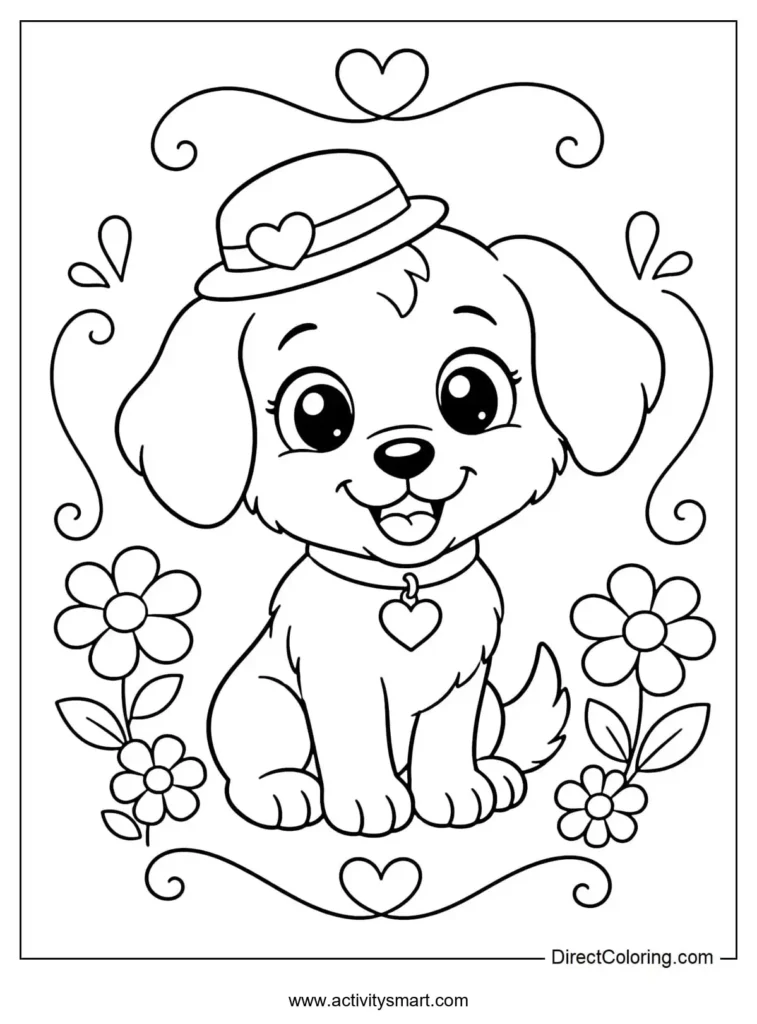 Free Printable Magic Wands and Stars Coloring Page for Kids