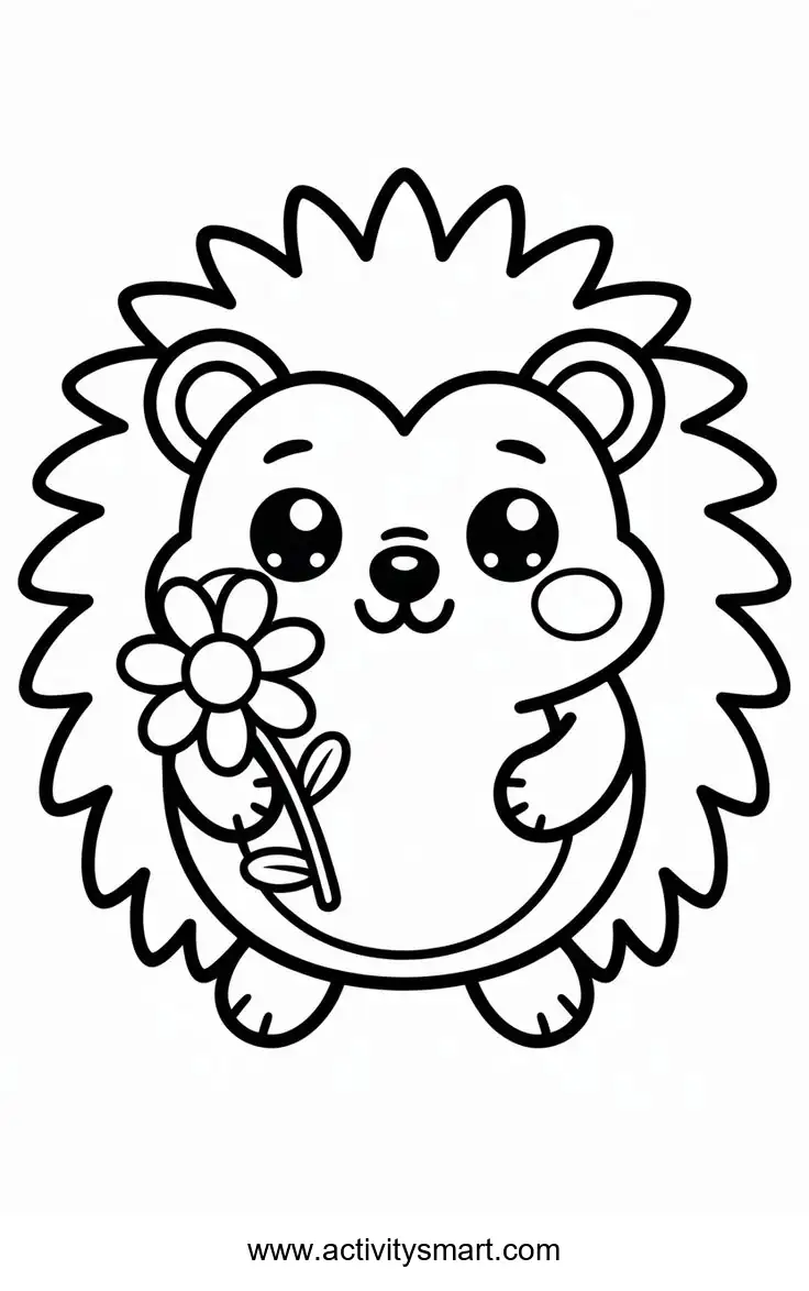 Astronaut Adventure coloring page for preschool and kindergarten kids
