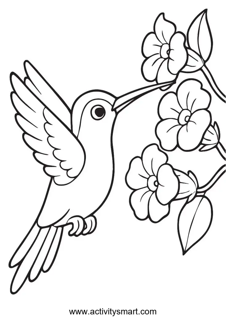 Solar System coloring page for preschool and kindergarten kids