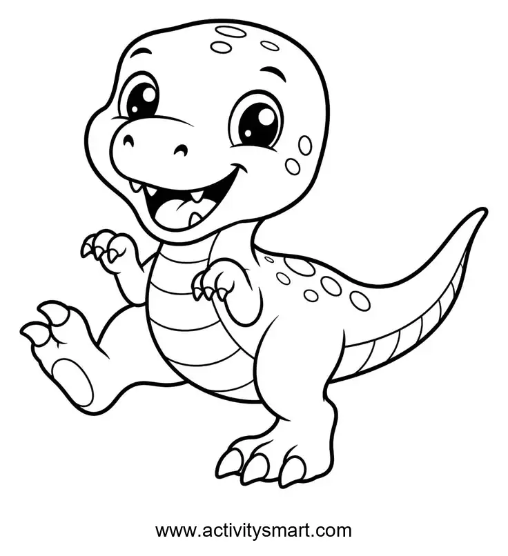 Back to School coloring page for preschool and kindergarten kids