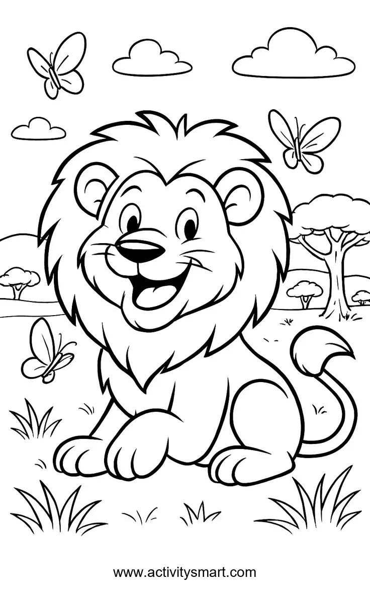 Healthy Foods coloring page for preschool and kindergarten kids