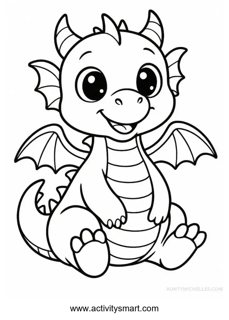 Baseball Fun coloring page for preschool and kindergarten kids