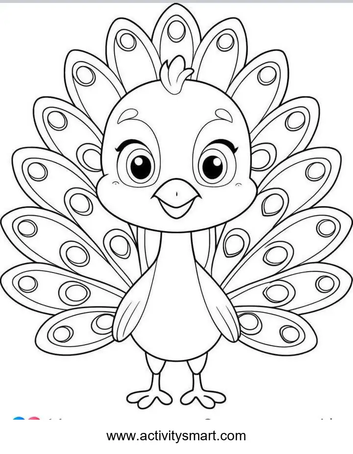 Kites and Balloons coloring page for preschool and kindergarten kids