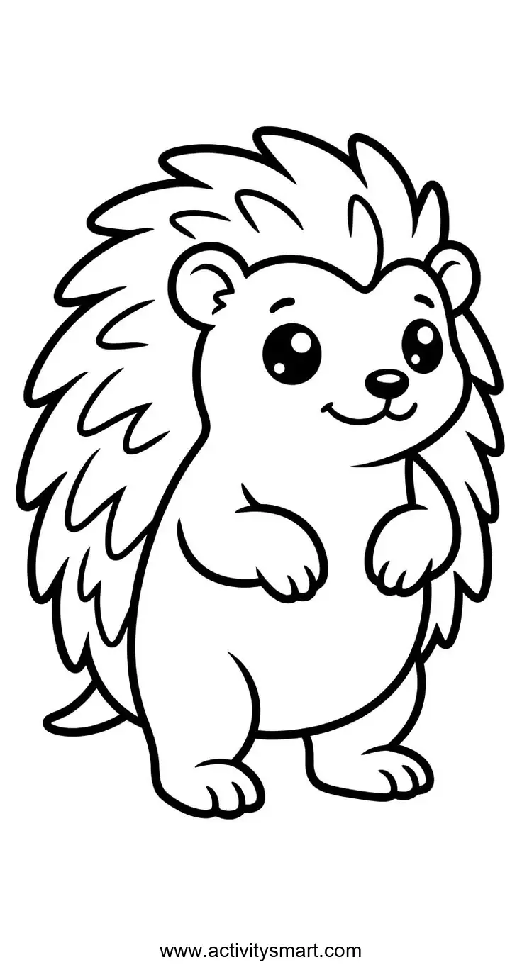 Garden Flowers coloring page for preschool and kindergarten kids