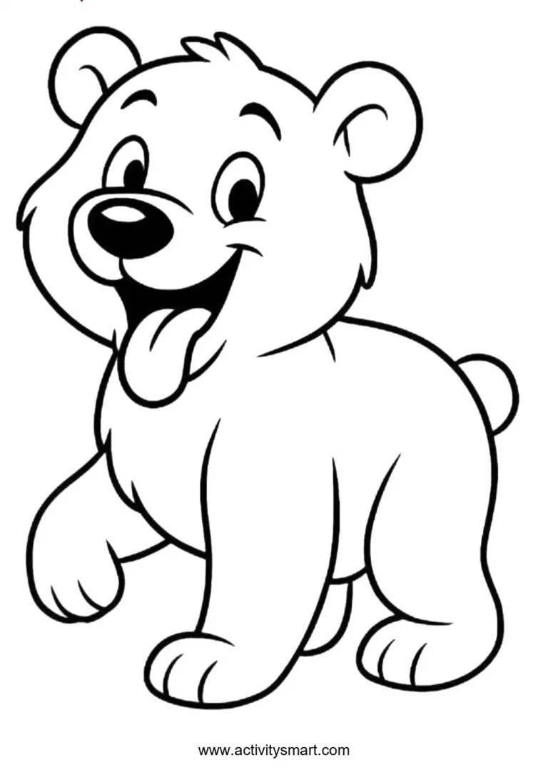 Ladybugs coloring page for preschool and kindergarten kids